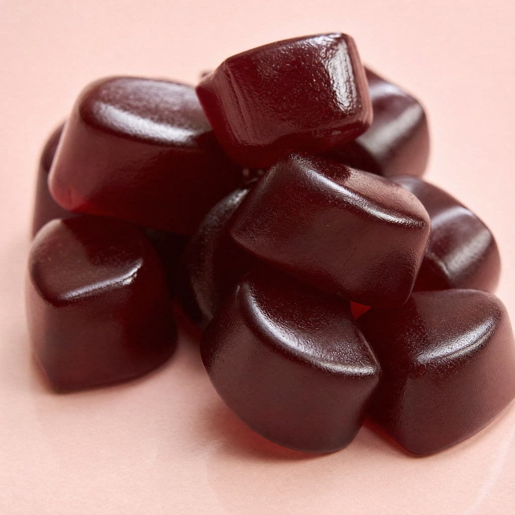 Mally gummies close-up